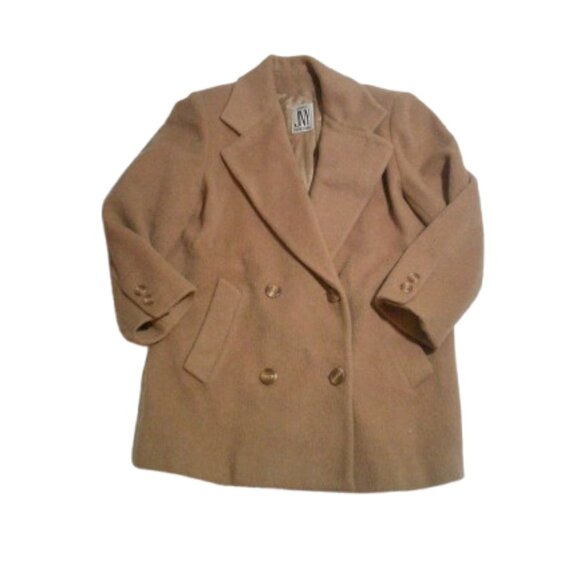 Jones New York Size lL/XL 100% Wool Double Breasted Short Coat - Picture 2 of 5